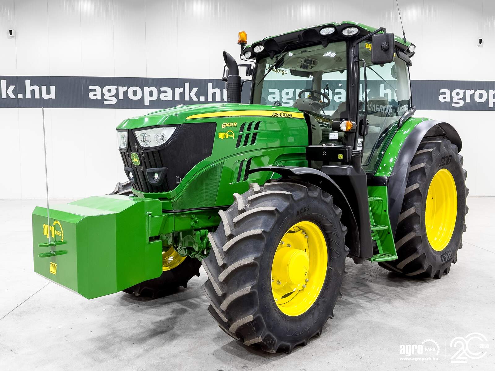 John Deere 6140R (5133 使用時間) - AGROPARK - Case、Claas、John