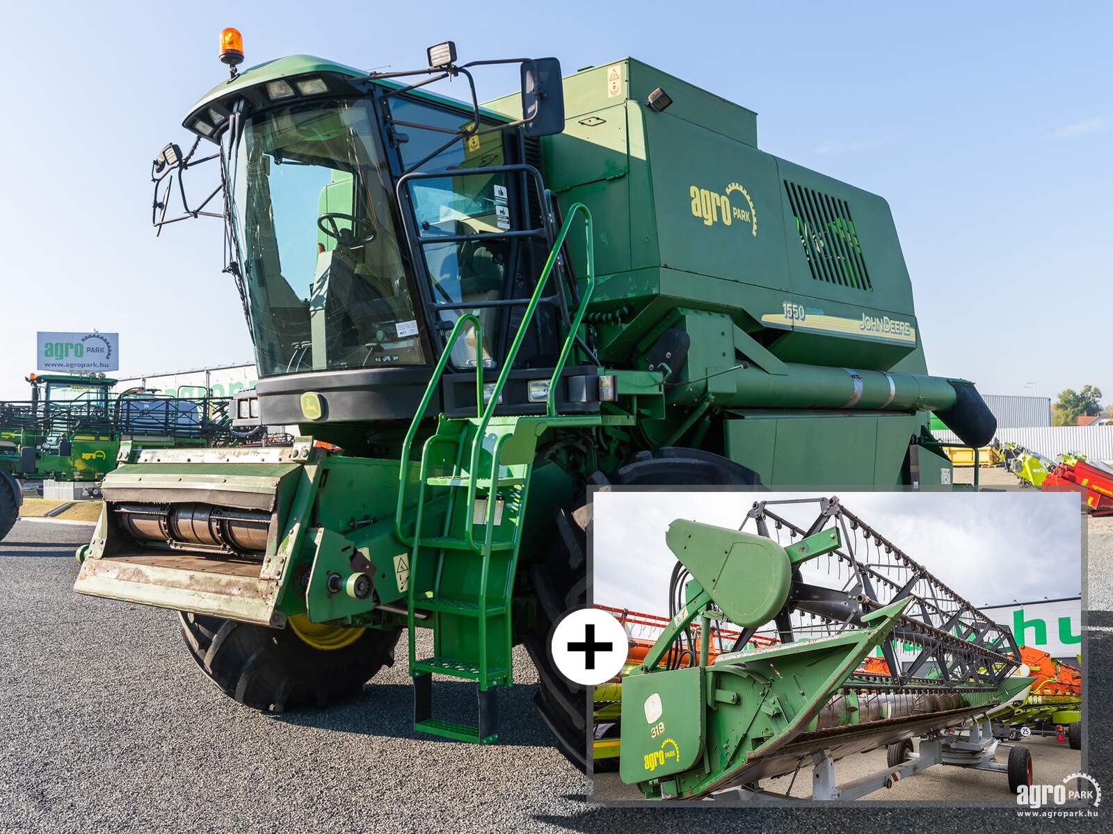 John Deere 1550 WTS 2613 3753 zem r s AGROPARK Case Claas John John deere 1550 wts 2613 3753 zem r s agropark case claas john