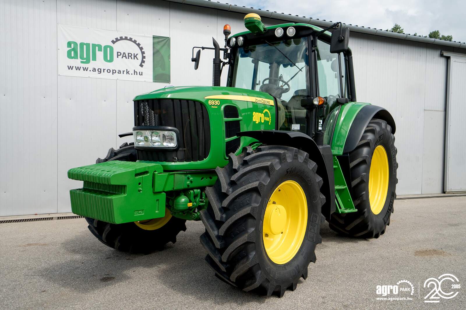 John Deere 6930 Premium (6068 üzemórás) AGROPARK Case, Claas, John