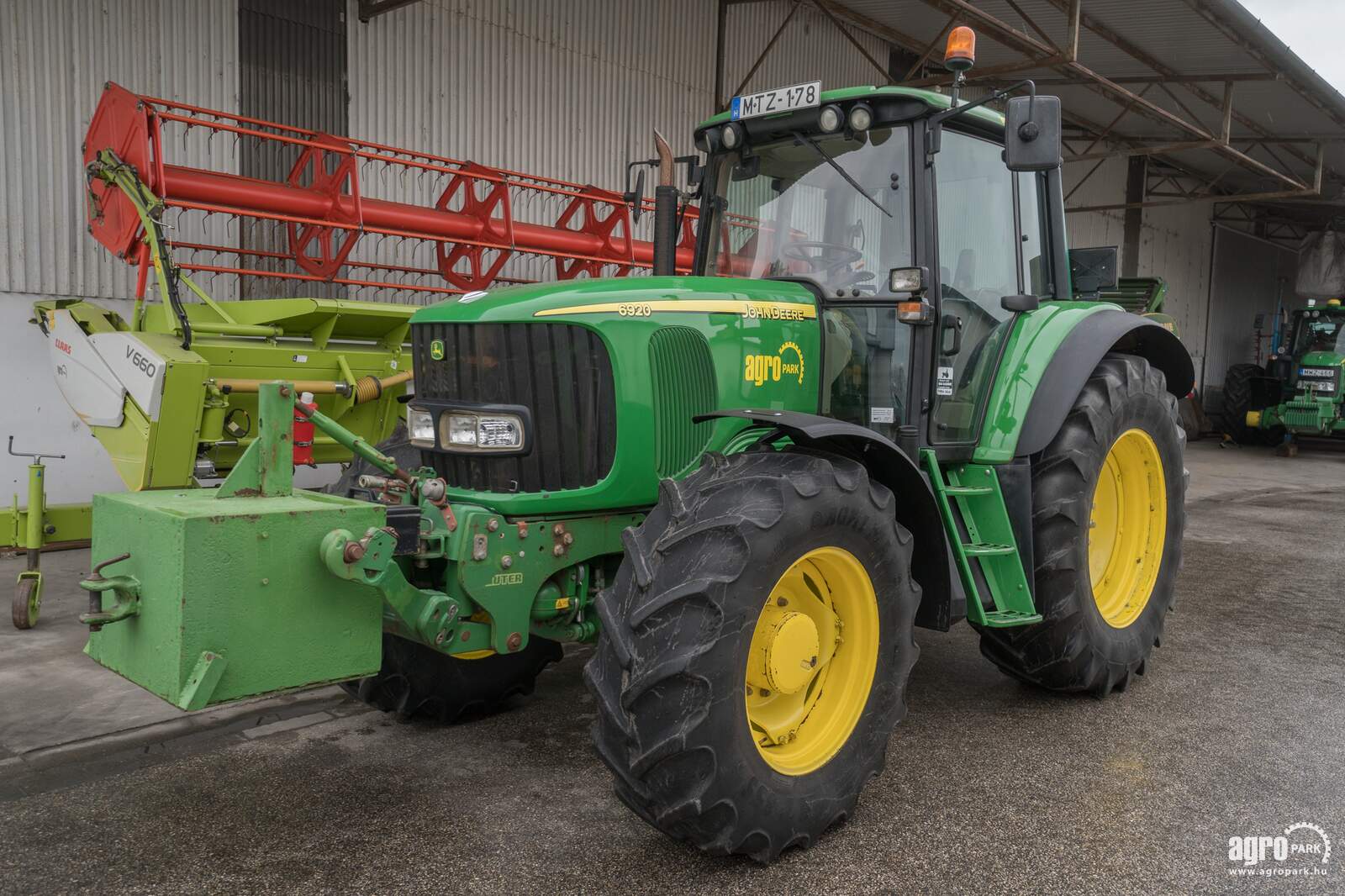 John Deere 6920 TLS 11326 zem r s AGROPARK Case Claas John john-deere-6920-tls-11326-zem-r-s-agropark-case-claas-john